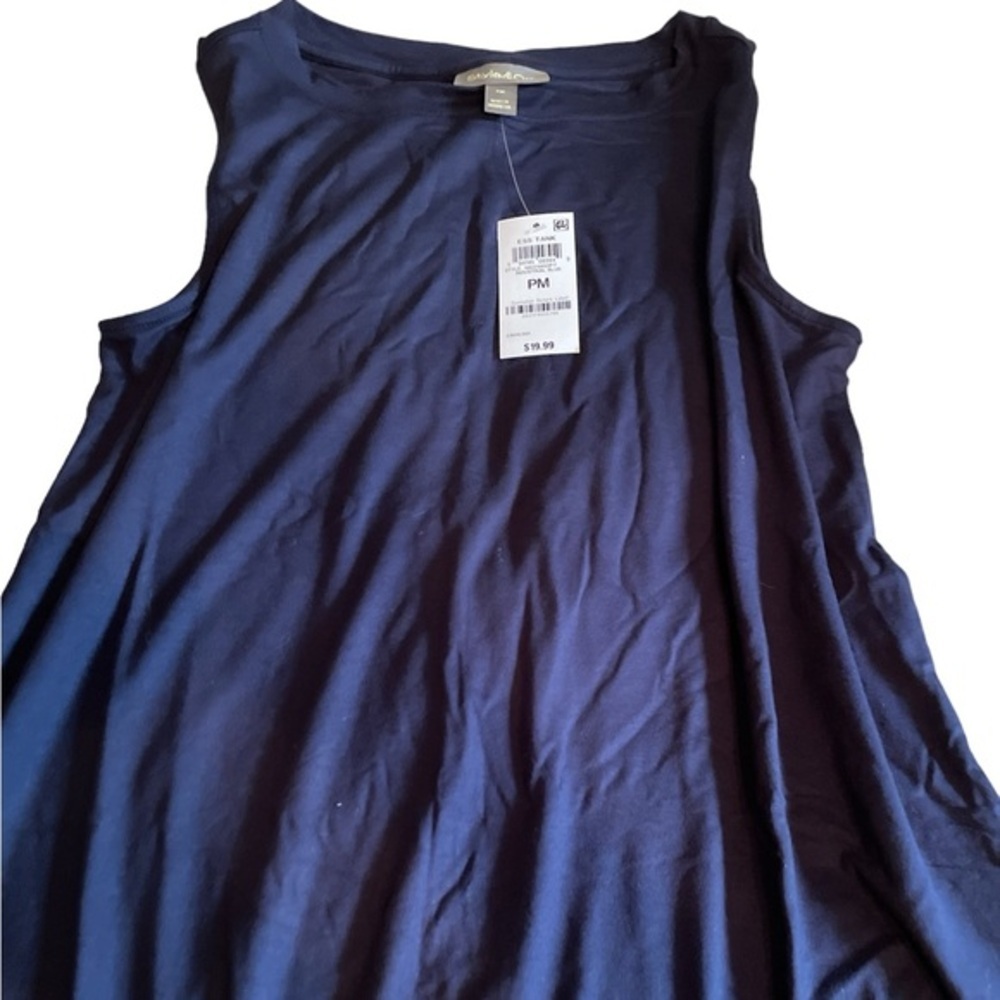 Women’s Style & Co Navy Blue Tank Top size petite medium